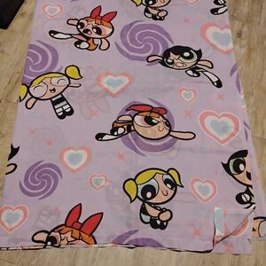 Powerpuff Girls Lavender Kids Pajama Set - Girls Printed Sleepwear